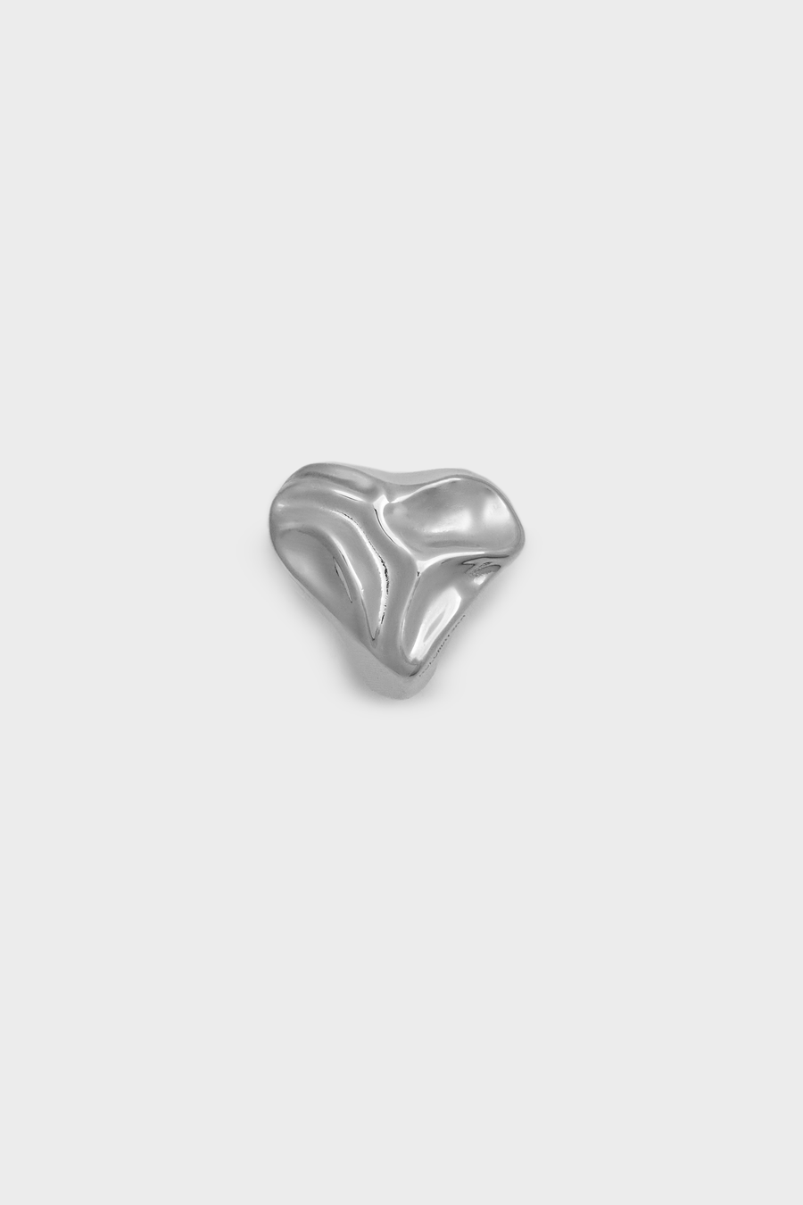 Heart Ring in platinum