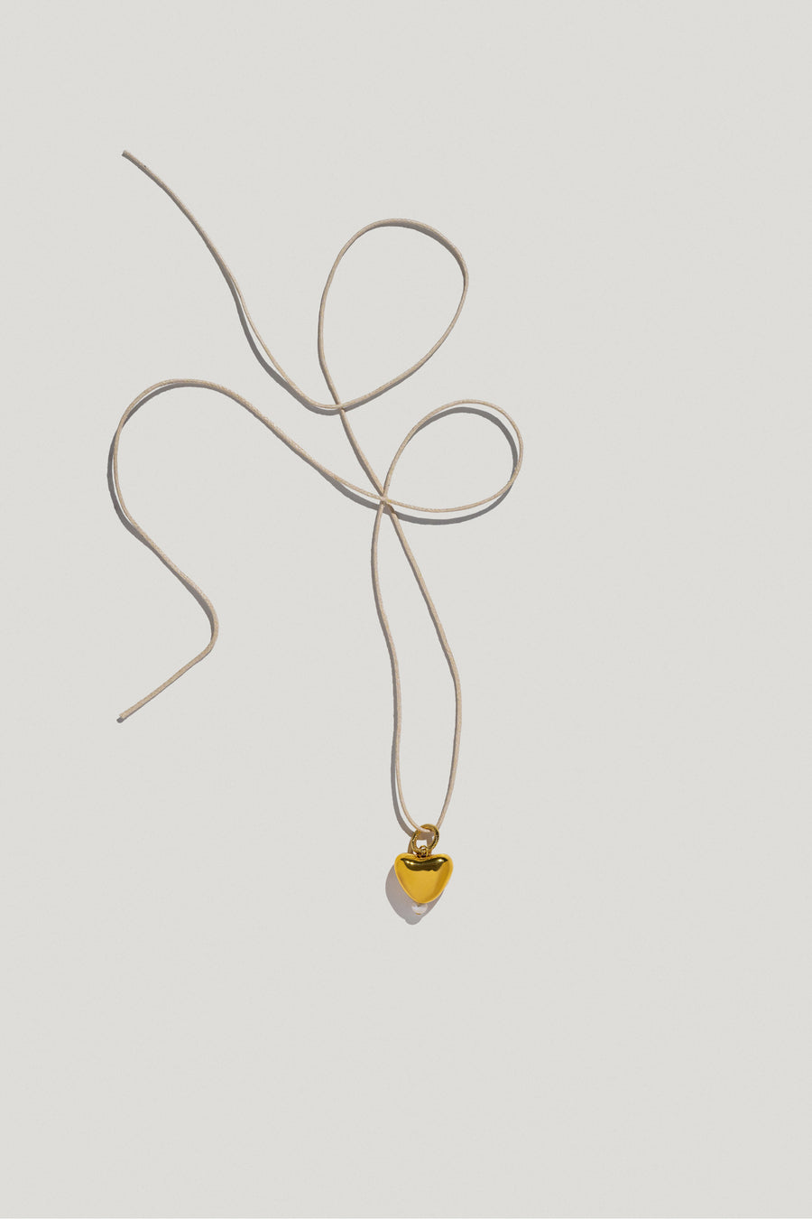 Skarb gold heart pendant small