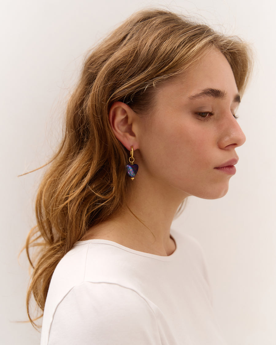 Skarb Mono Earring in blue