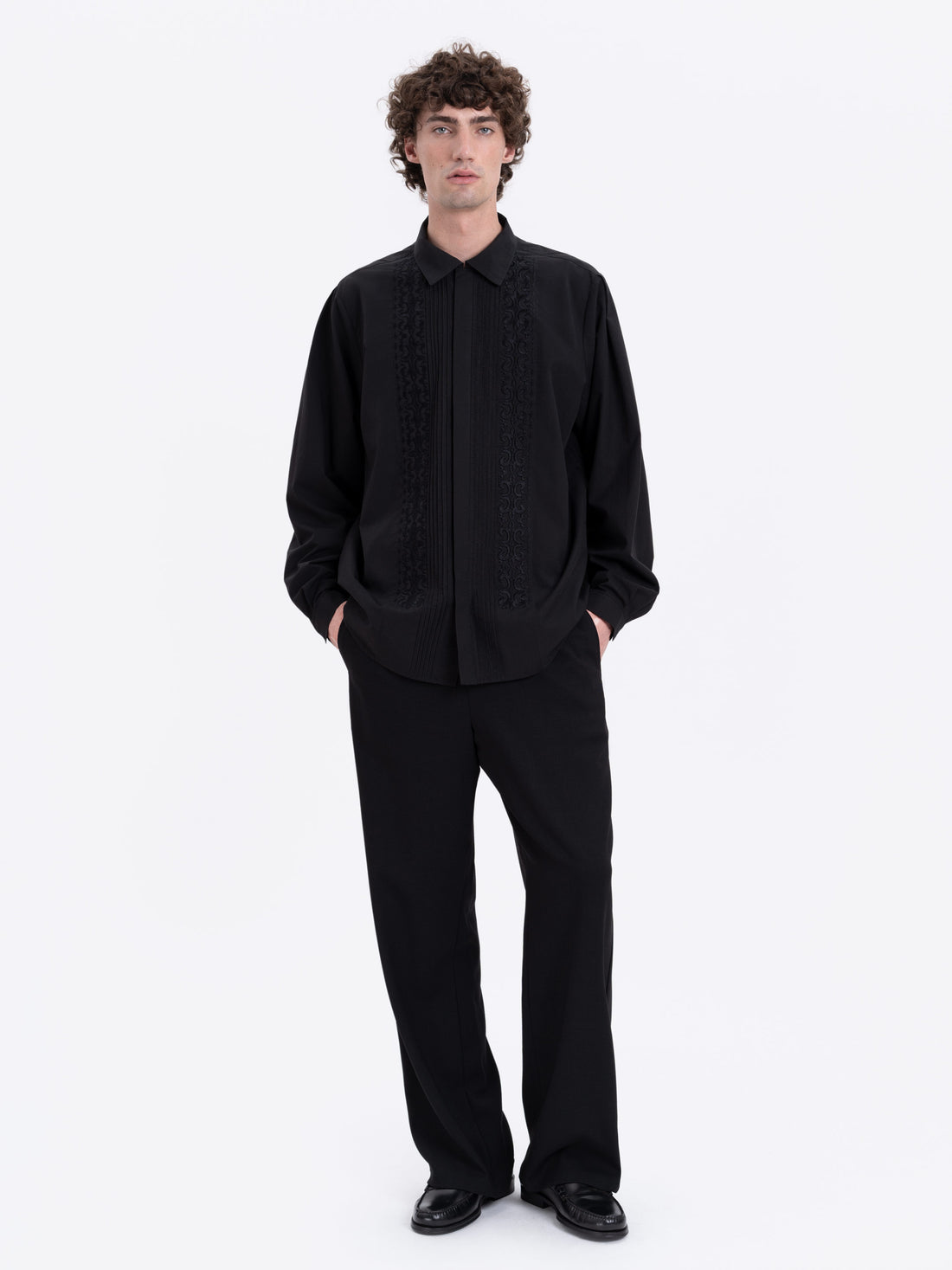 Black Lake Men's Vyshyvanka Shirt