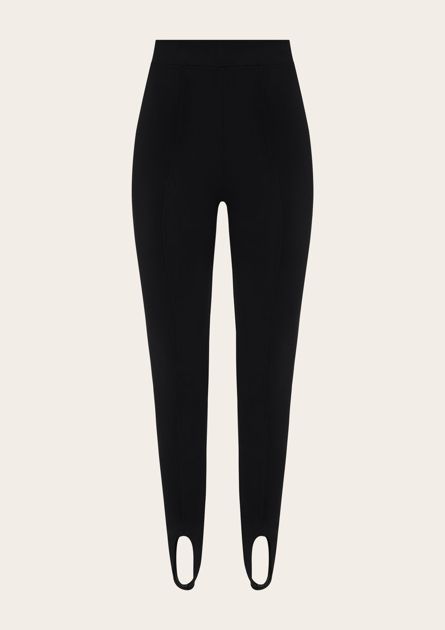 Stirrup leggings Black