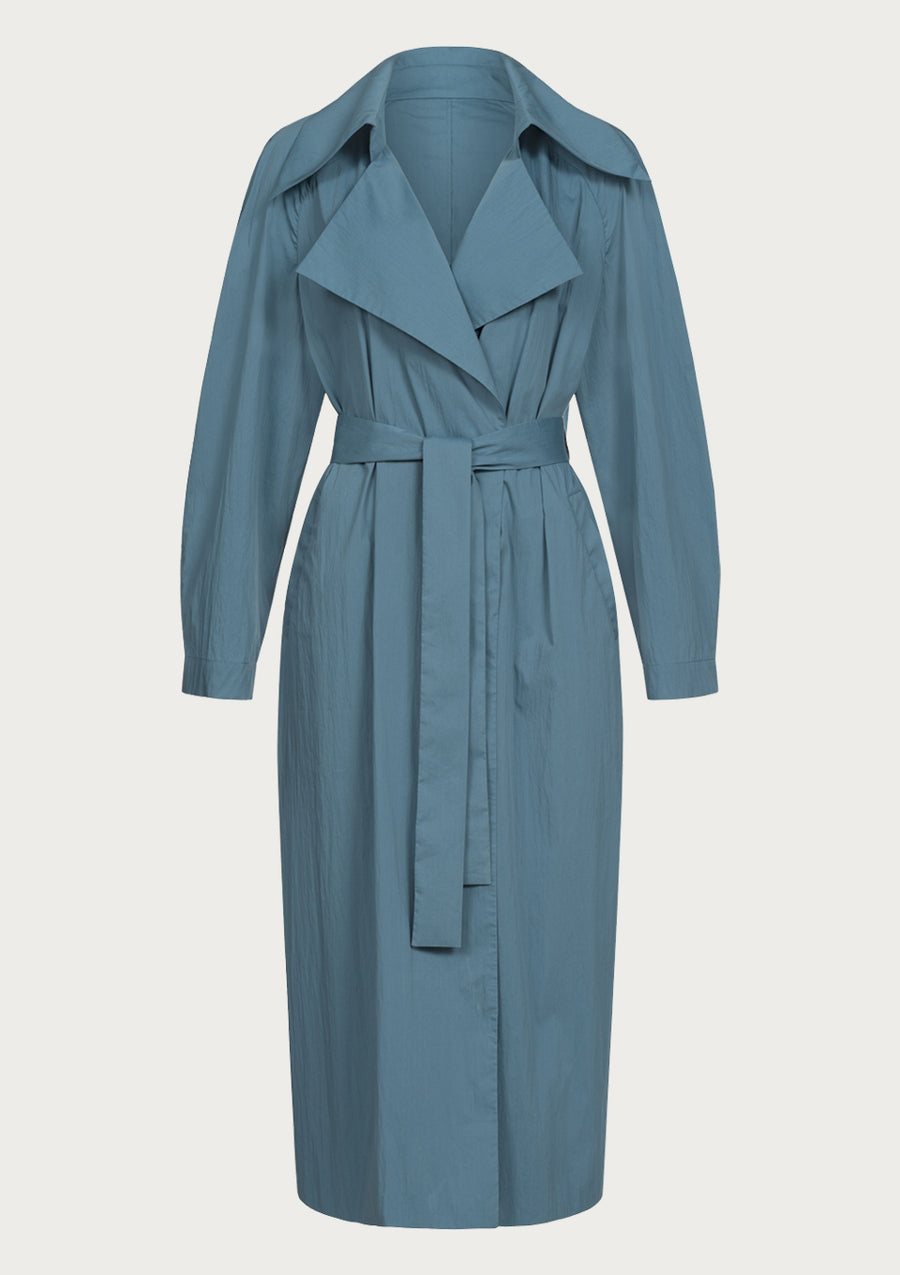 Electra Blue Trench