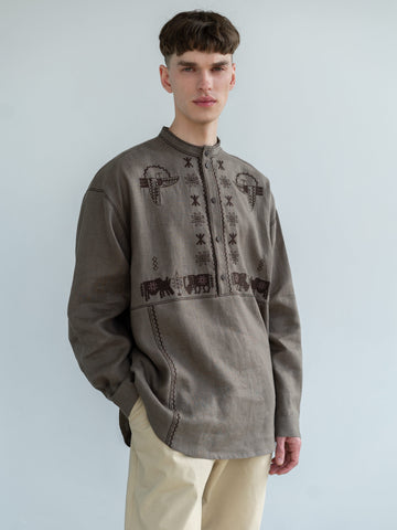 Adam Brown Men's Vyshyvanka Shirt