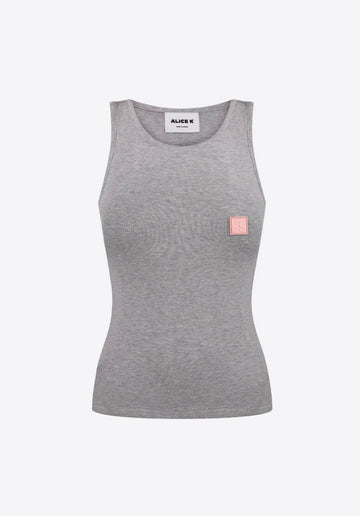 Viscose Top in heather grey