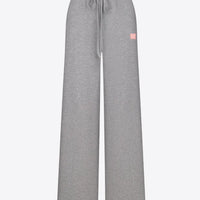 Viscose Trousers In Heather Grey