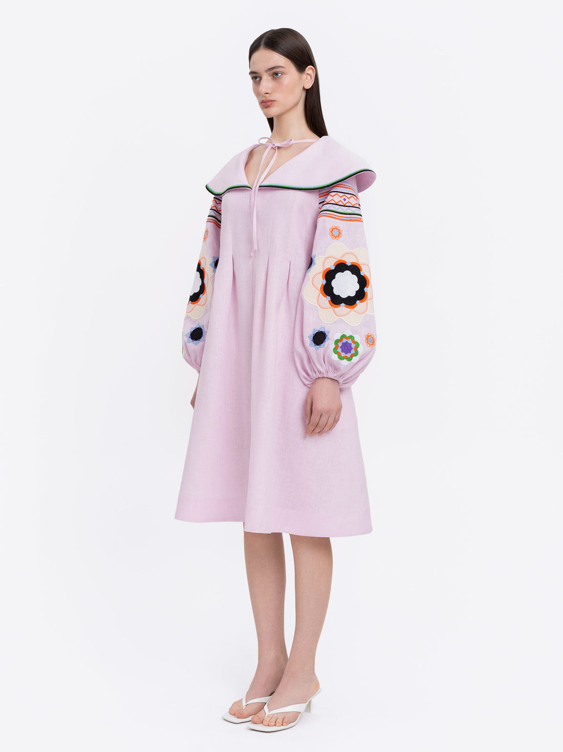 Rumiana Embroidered Dress