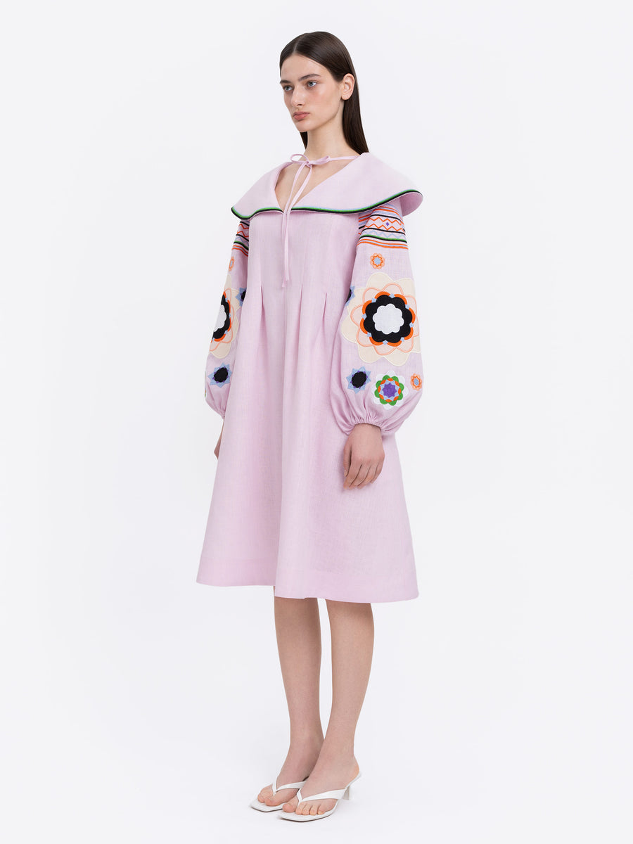 Rumiana Embroidered Dress