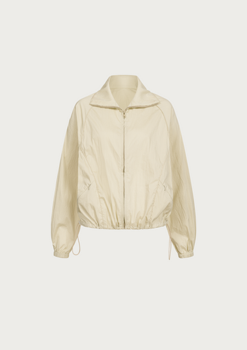 Zipped Anorak With Front Pockets