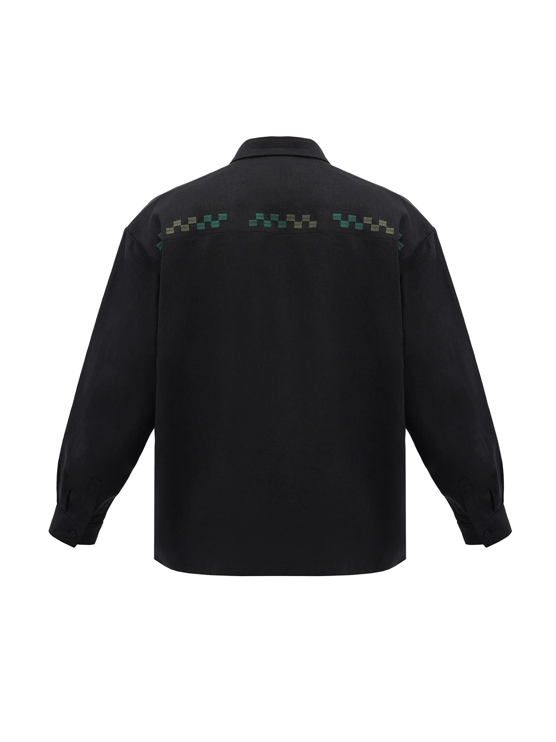 Konopli Men's Embroidered Shirt