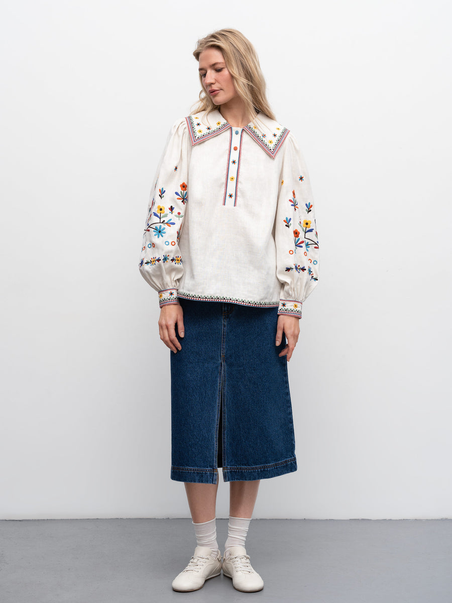 Yavir Embroidered Shirt