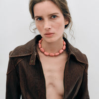 Beans Necklace in pink