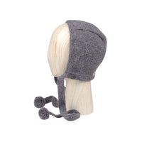 Bonnet hat in grey