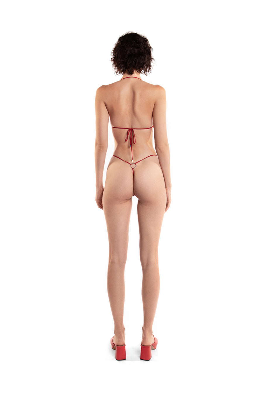 Dune Thong in Red
