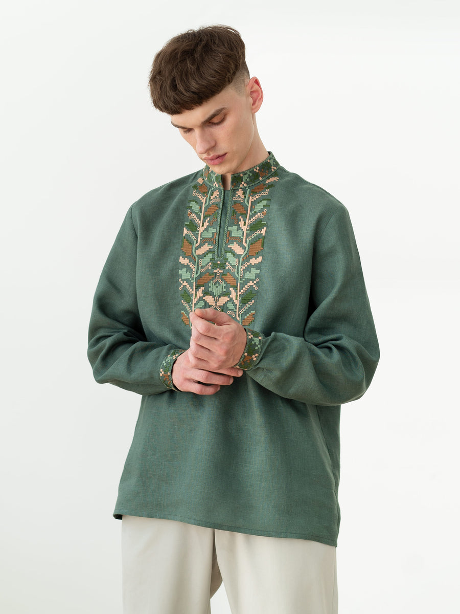 Velych Men’s Vyshyvanka Shirt
