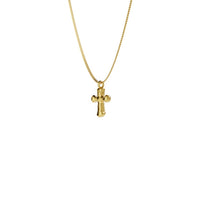 Mini Cross Pendant in gold