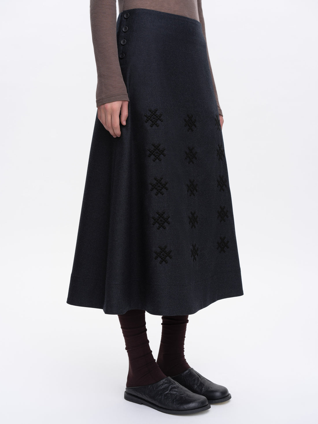 Noa Wool skirt