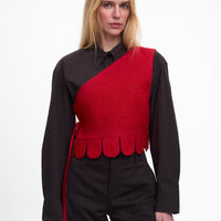 Osiayna Vest in red