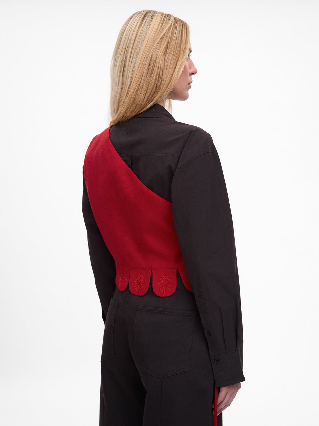 Osiayna Vest in red