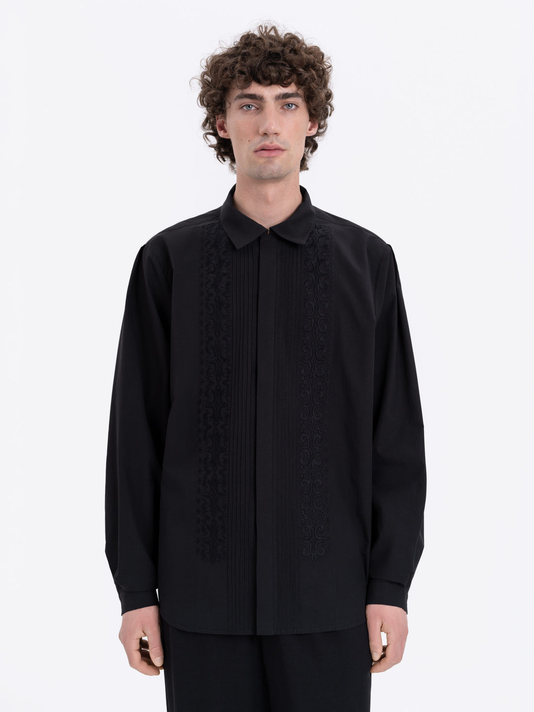 Black Lake Men's Vyshyvanka Shirt