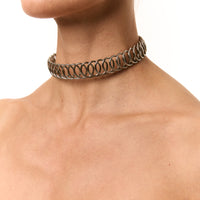 Karma Choker Silver