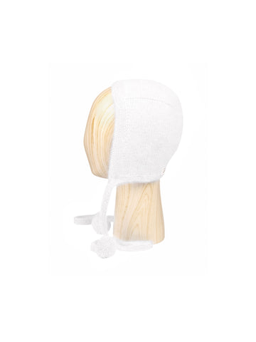Bonnet hat in milk