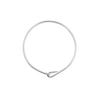 Loop Necklace in silver