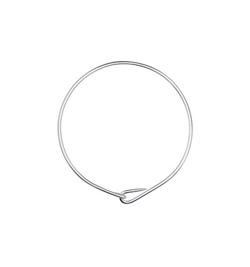 Loop Necklace in silver