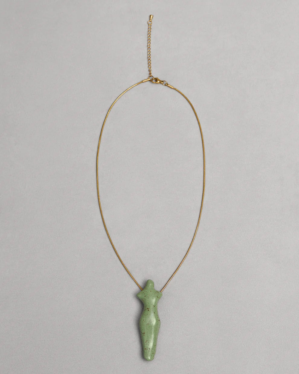 Oranta pendant in green