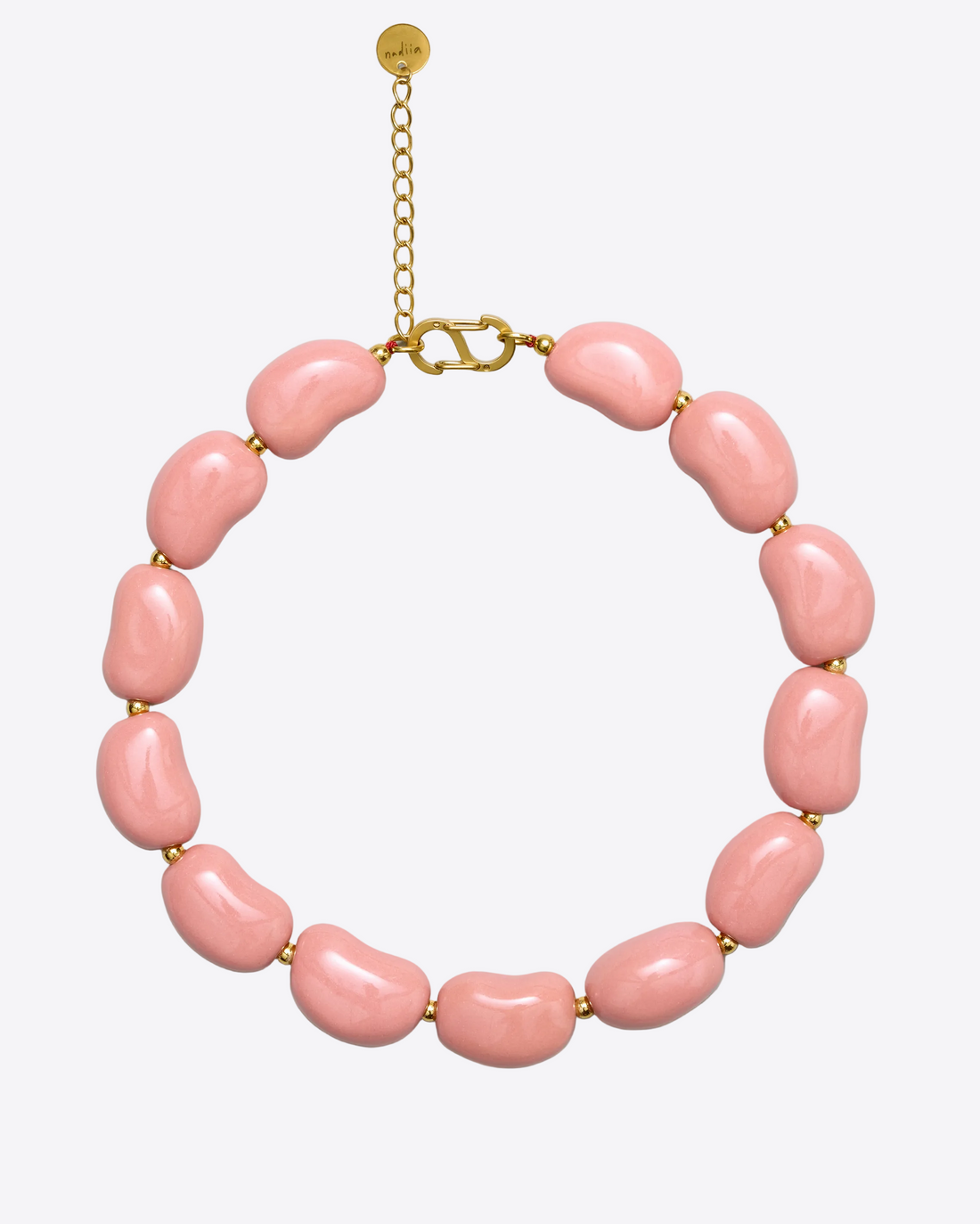 Beans Necklace in pink