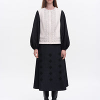 Haina Embroidered Vest