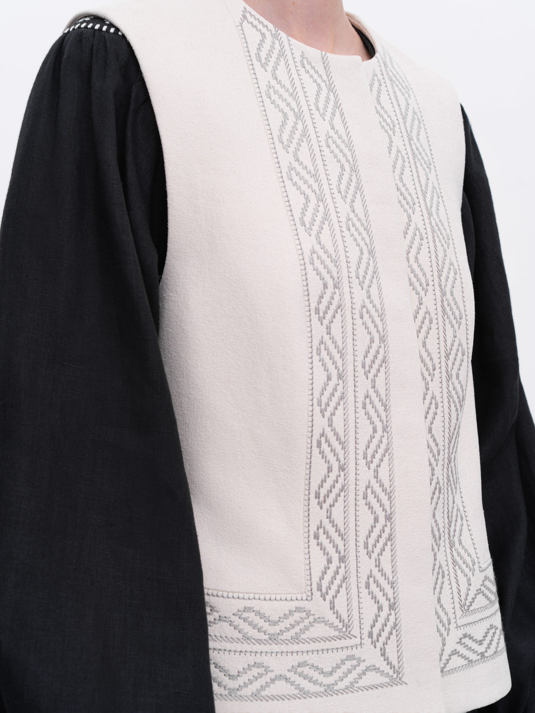 Haina Embroidered Vest