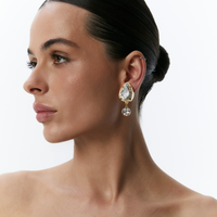 Radiance Clip Earrings in gold