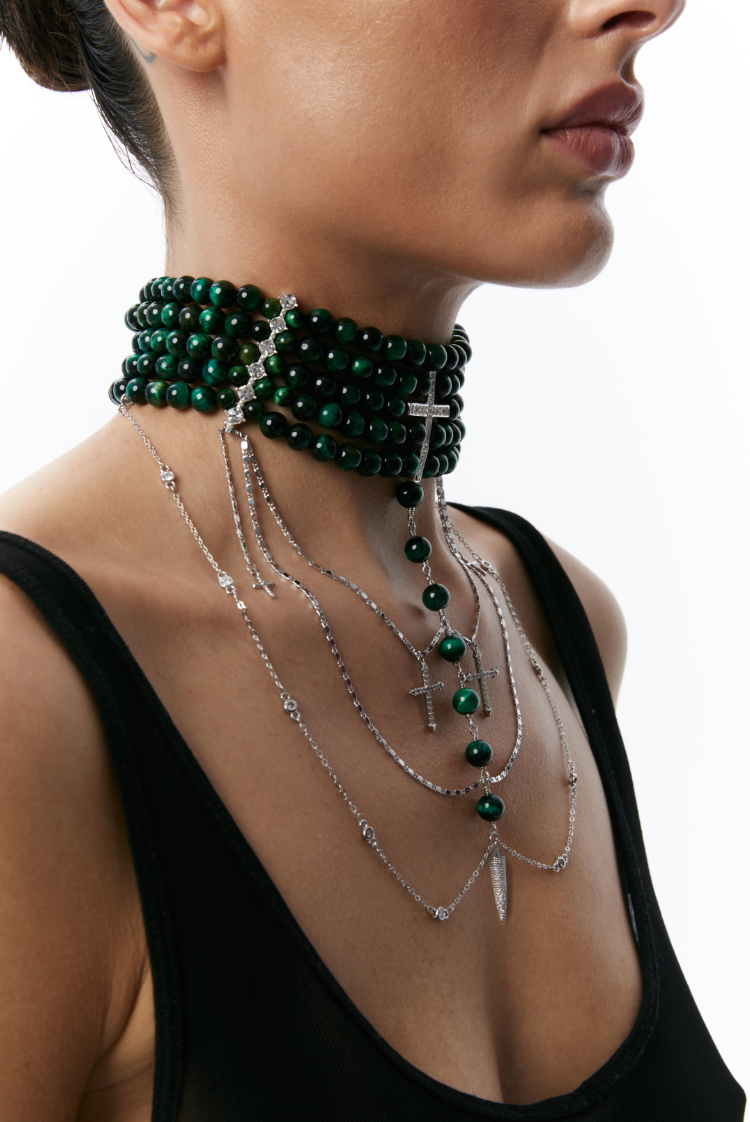 Innocent Dark Green Necklace