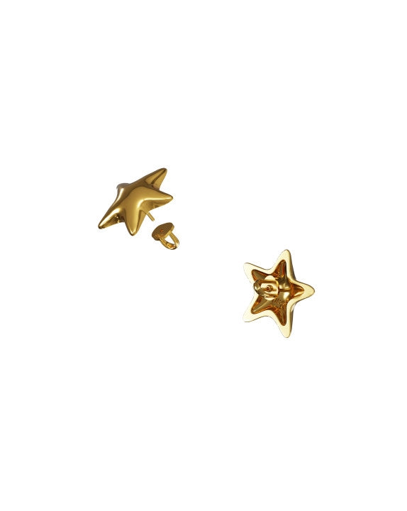 Star Earrings in gold