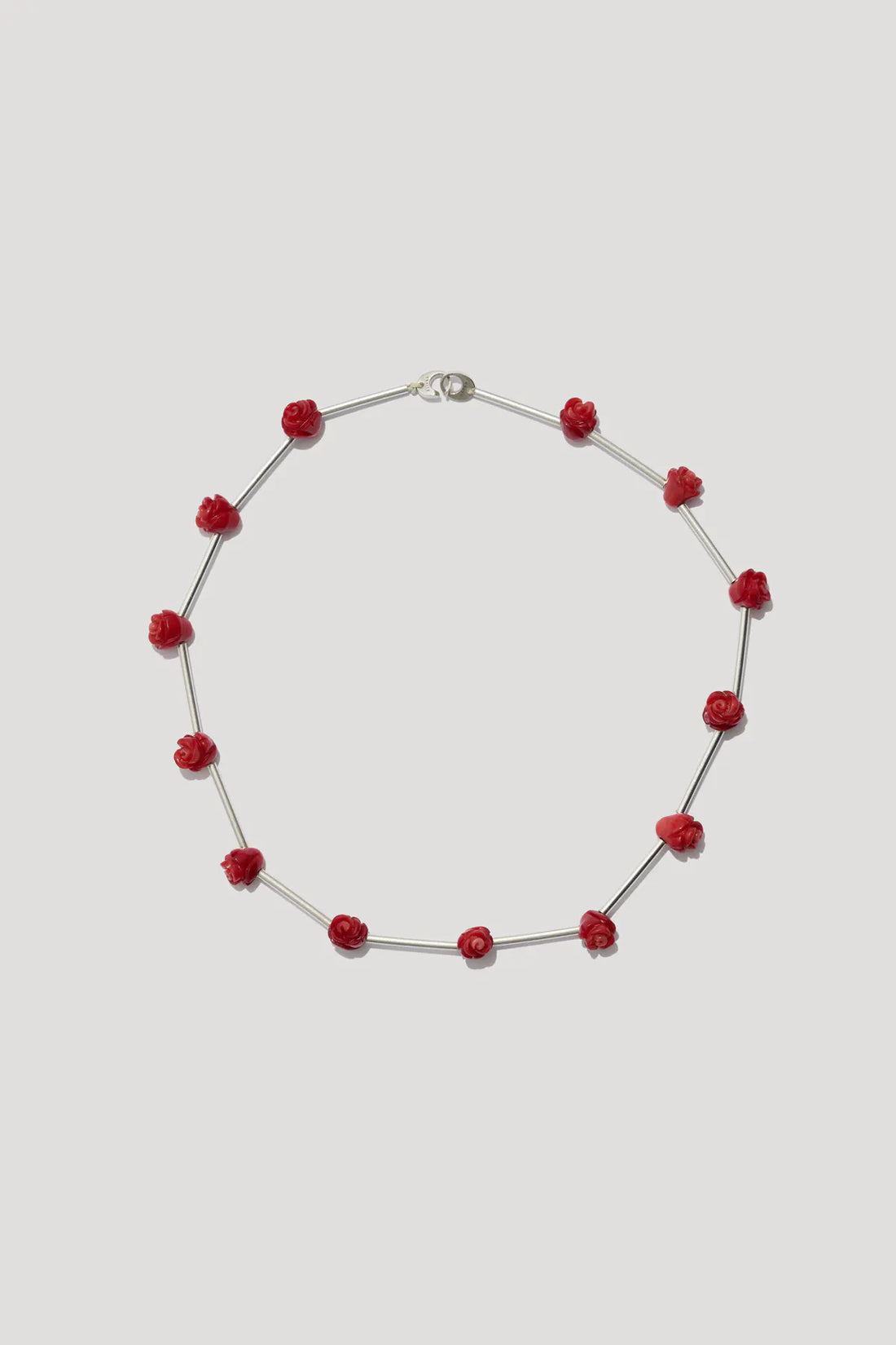 Rosarium Necklace in silver