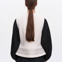 Haina Embroidered Vest