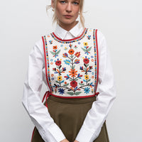 Yaryna Embroidered Vest