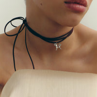 Konyk Brown Suede Pendant