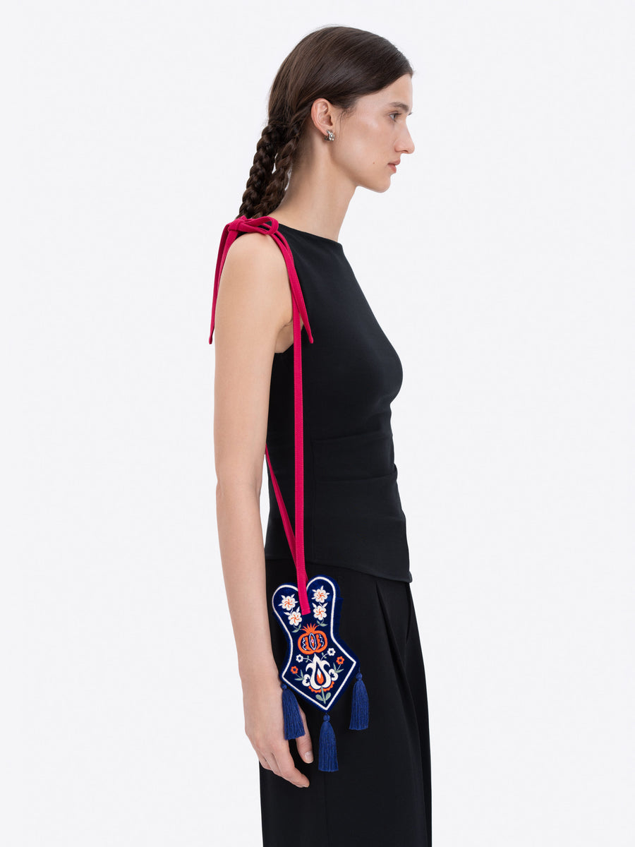 Kırım Velvet Decorative handbag