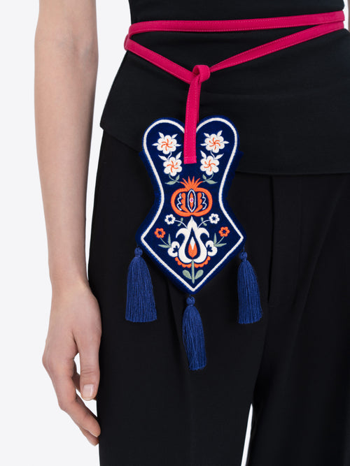 Kırım Velvet Decorative handbag