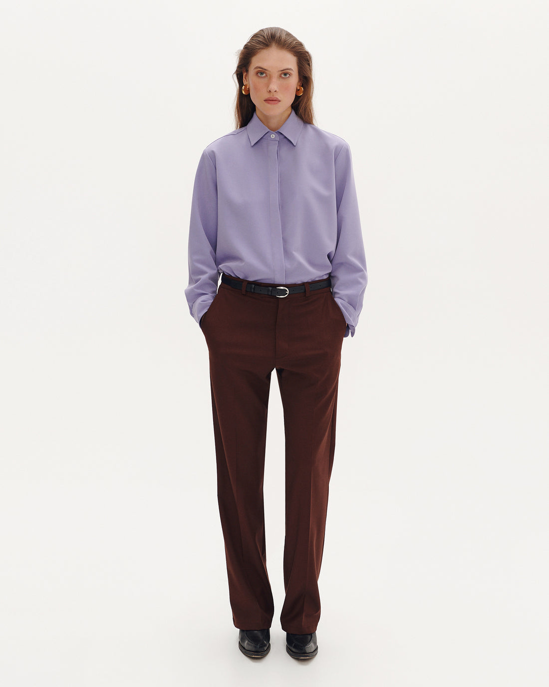Classic brown trousers