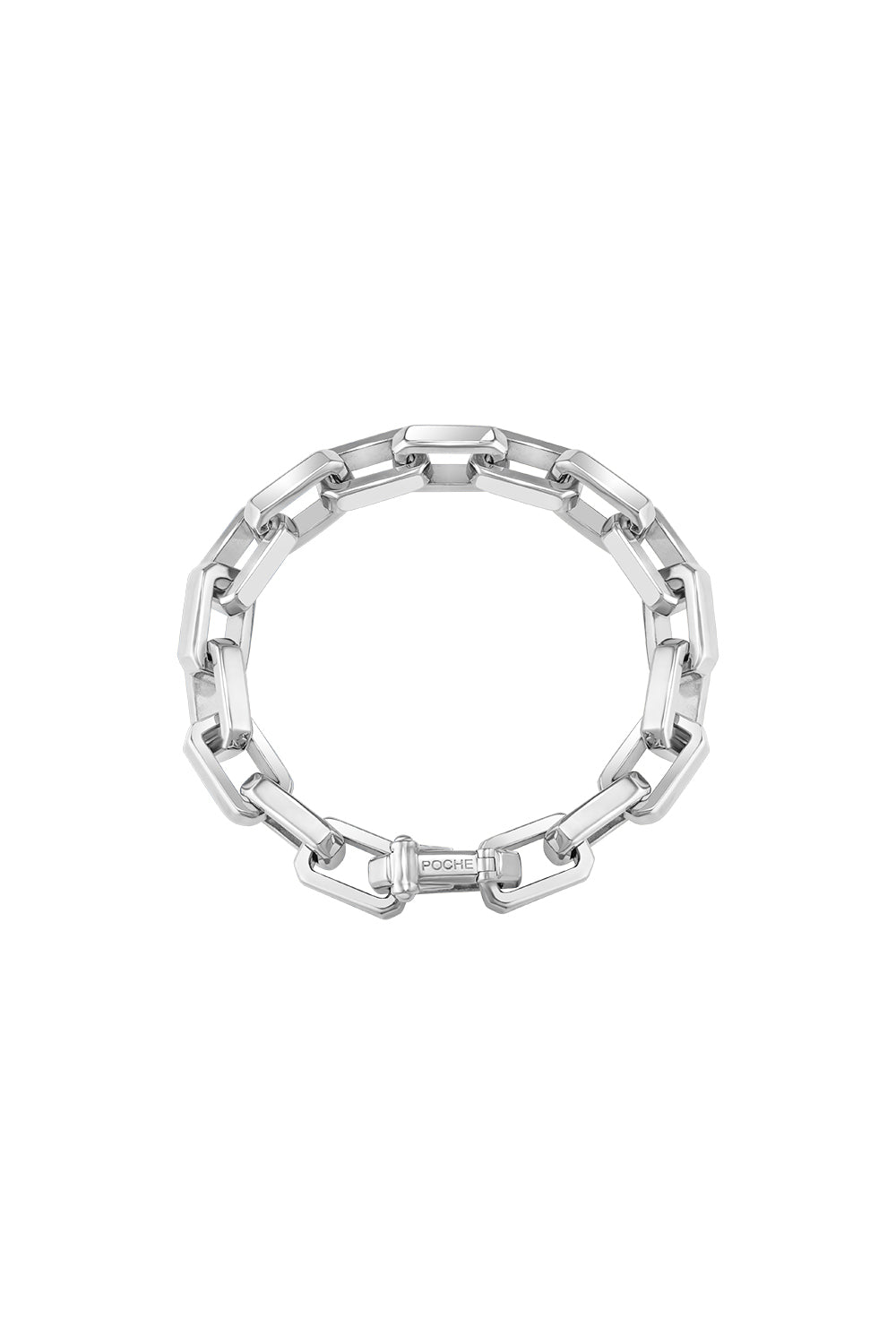 Cube Bracelet in silver
