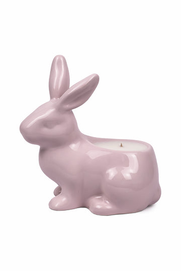 Pink Rabbit Candle