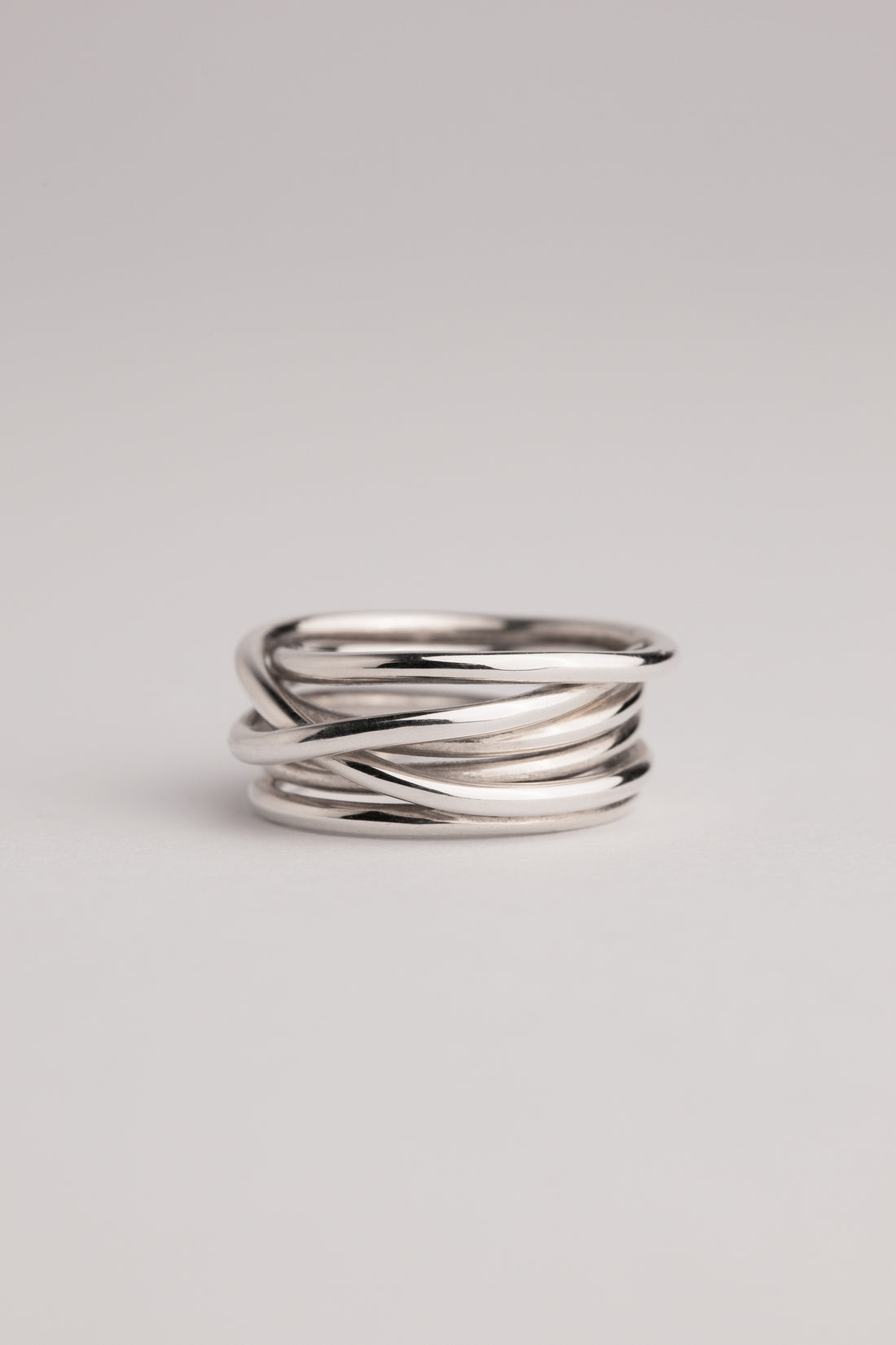 Pipe ring 11 in silver