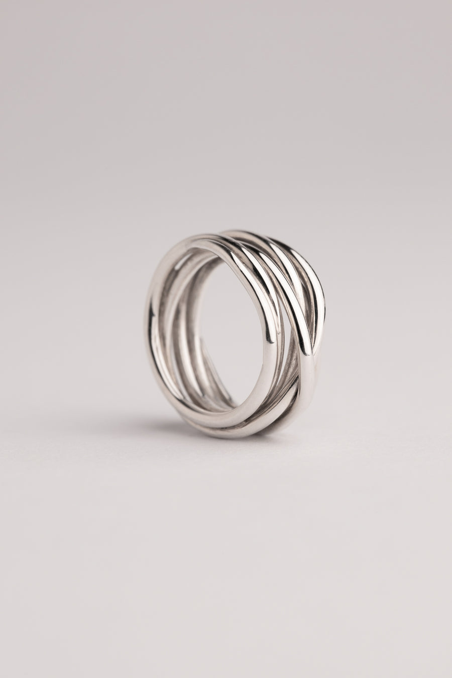 Pipe ring 11 in silver