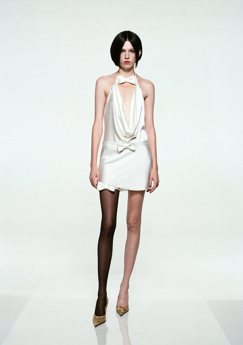 White tie dress