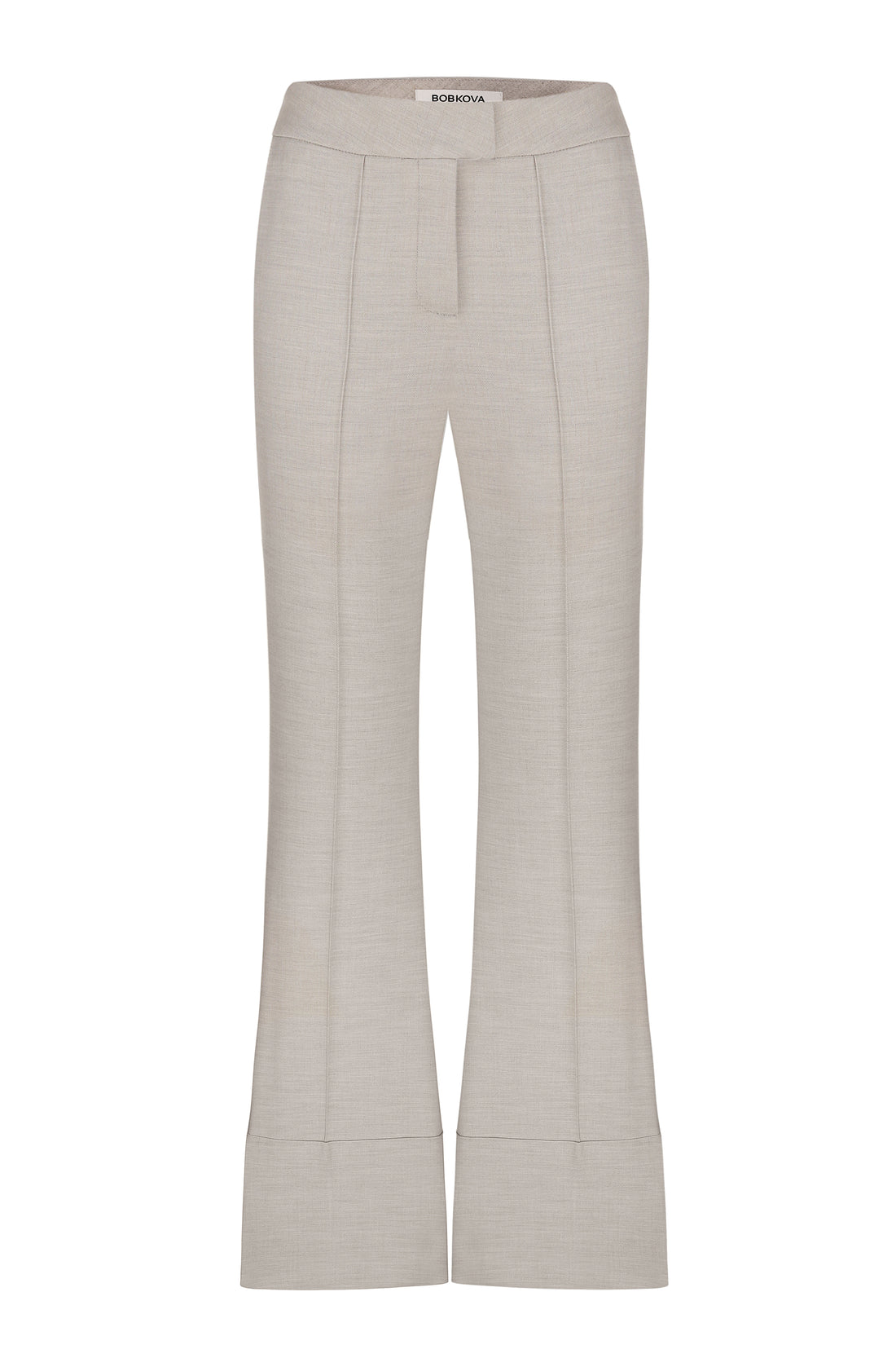 Tailored trouser with cuffs