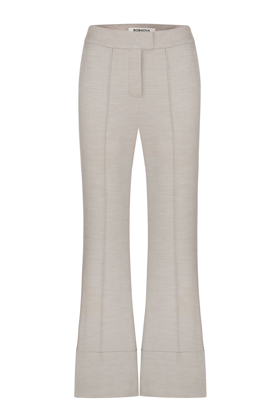 Tailored trouser with cuffs