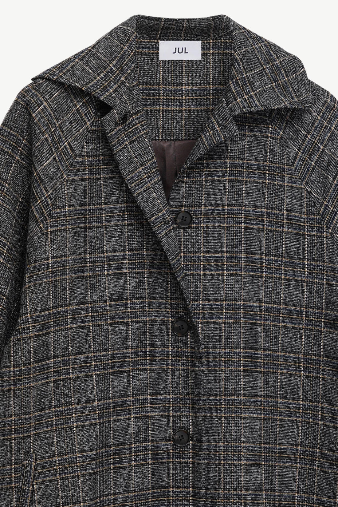 Plaid coat