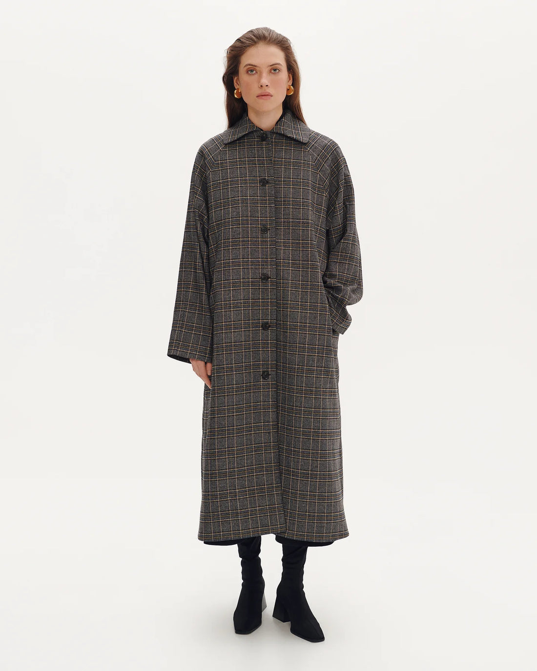 Plaid coat